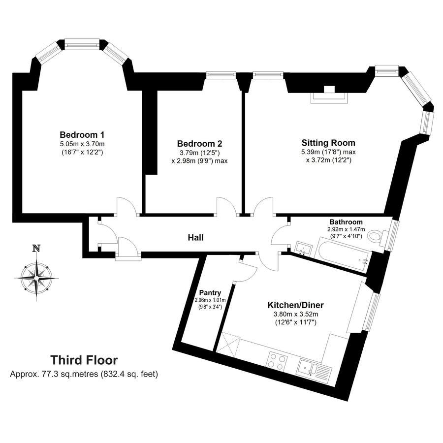 Appartement Belhaven Terrace Edinburgh